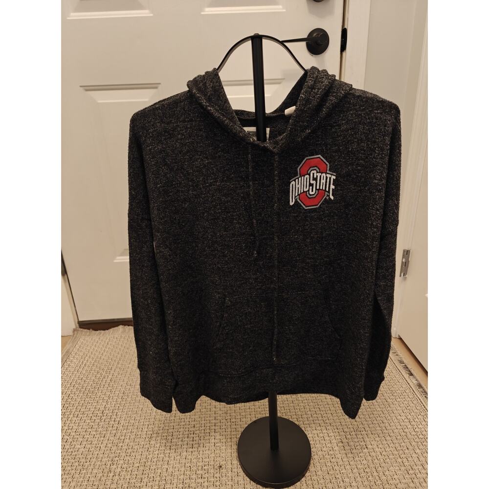 Women's Ohio State Hoodie Pullover Thin (American Eagle)